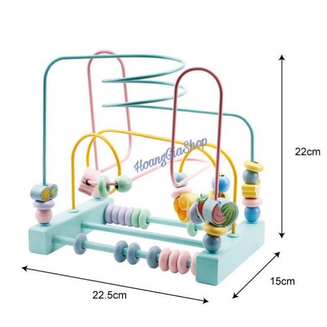 Mê cung luồn hạt - size to