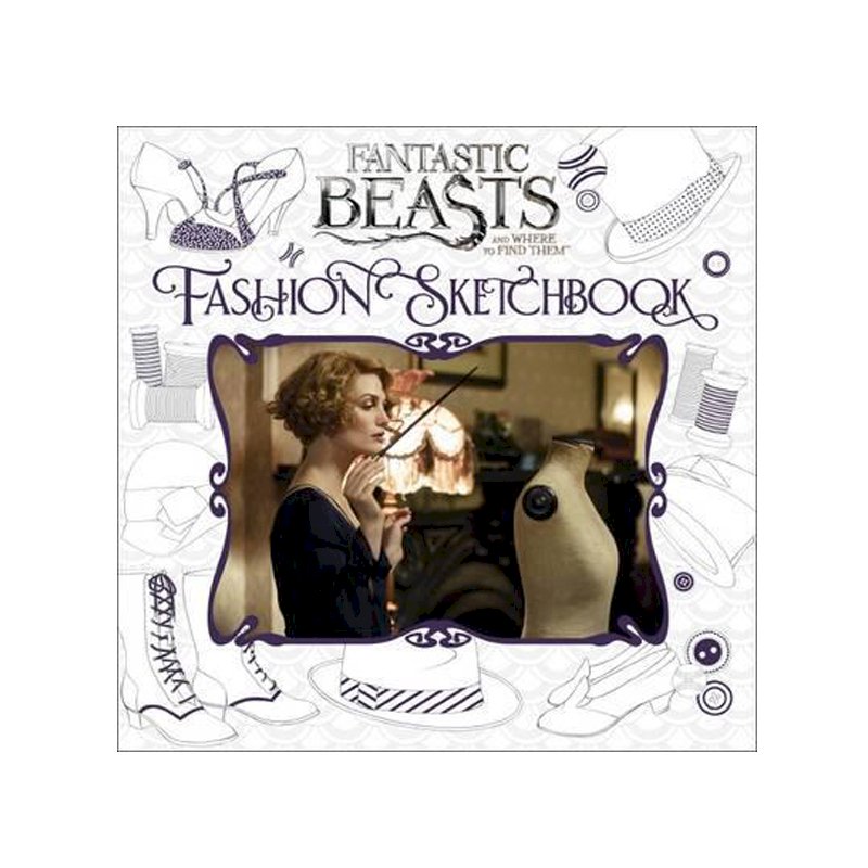 Harry Potter: Fantastic Beasts And Where To Find Them (Hardback) Fashion Sketchbook (English Book)