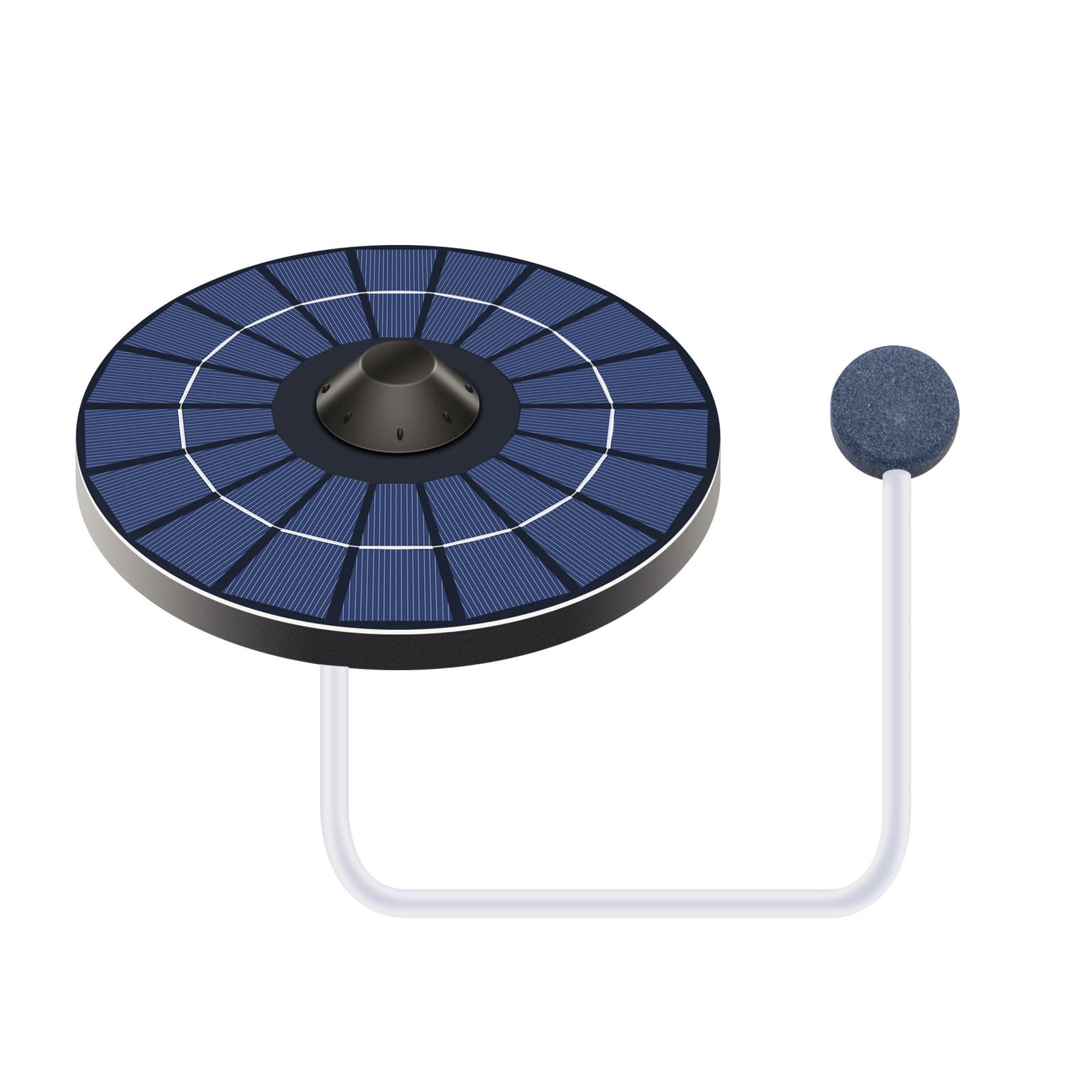 Bơm oxy nổi serator Solar trên mặt hồ với ống khí và bong bóng cho Bể chứa, hồ cá
