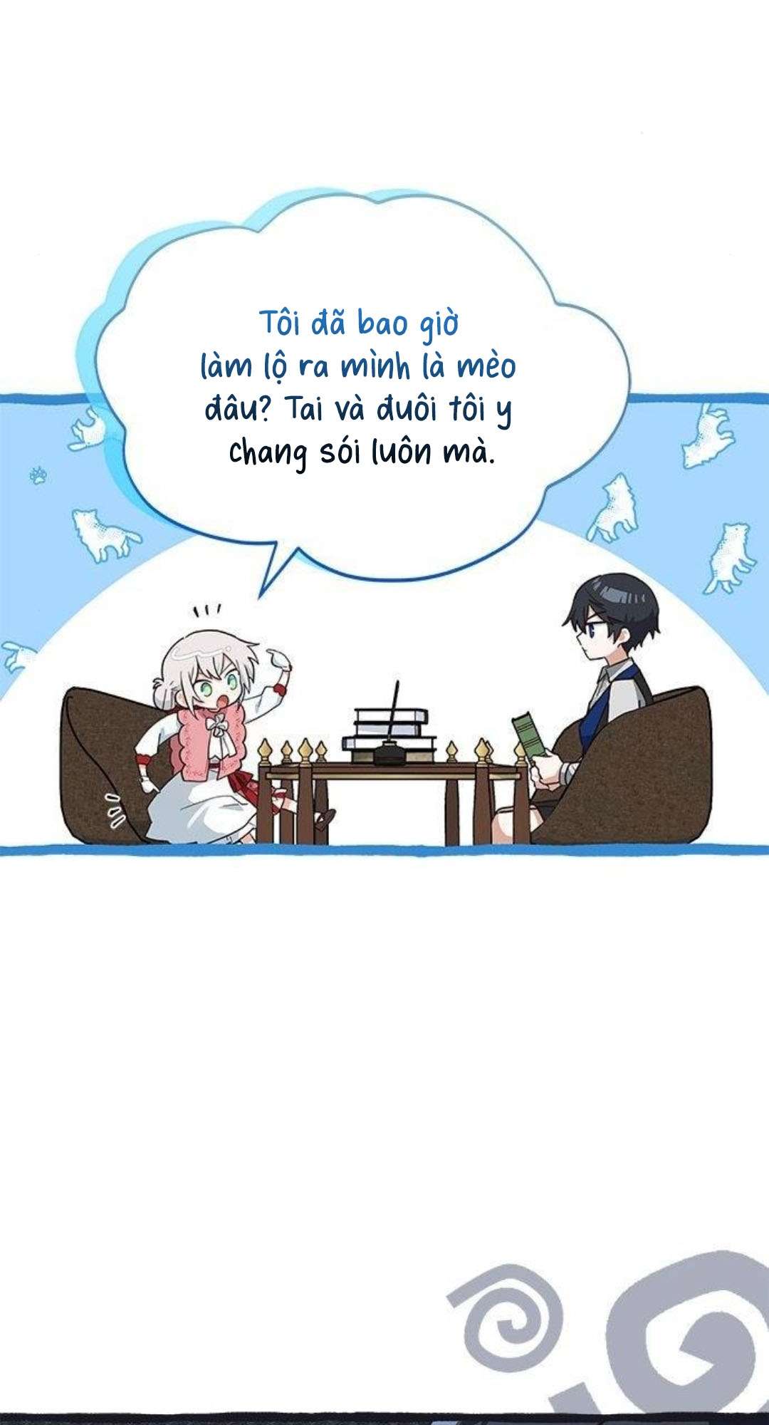 mèo con được gia tộc sói nhận nuôi? chapter 23 6