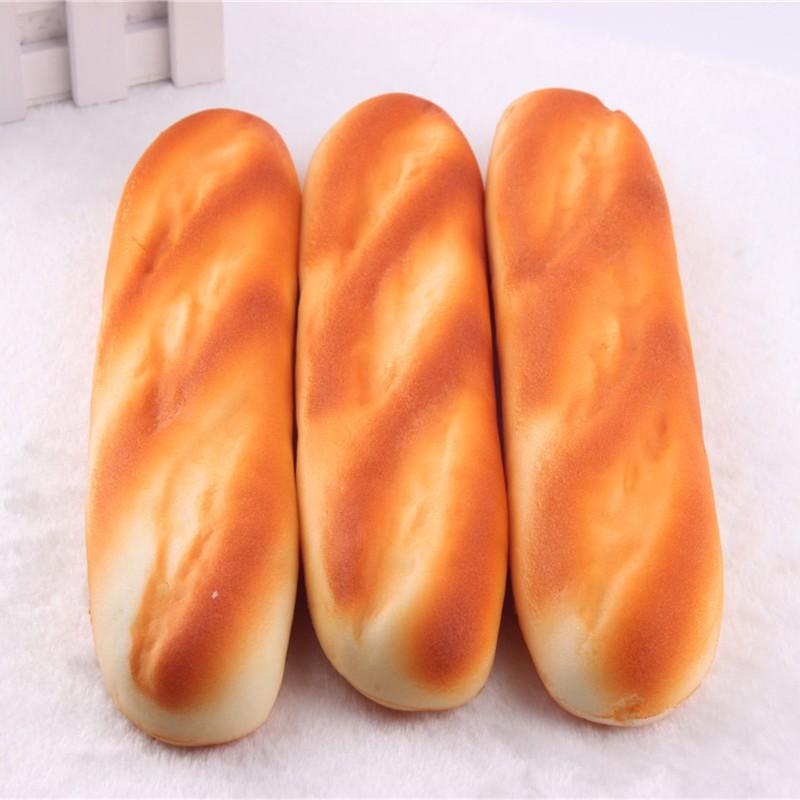 ĐỒ CHƠI SQUISHY BÁNH MÌ PHÁP DÀI 30CM SIÊU MỀM CHẬM TĂNG