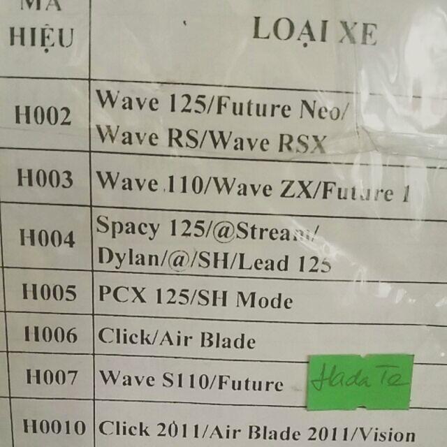 Bố đĩa nhiều loại .Thái