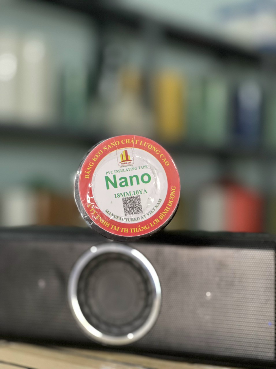 Băng keo điện nano 10y.18mm, 10 cuộn/ cây