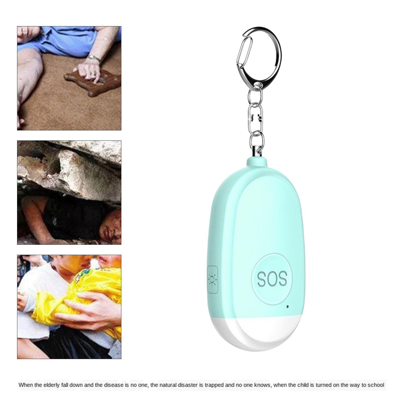 Mini 130DB Personal    Charging for Women Elderly Kids white