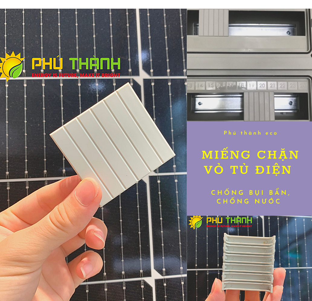 Miếng chặn tủ điện , thanh chặn , Miếng chặn vỏ tủ điện nhựa chống bụi,chống nước