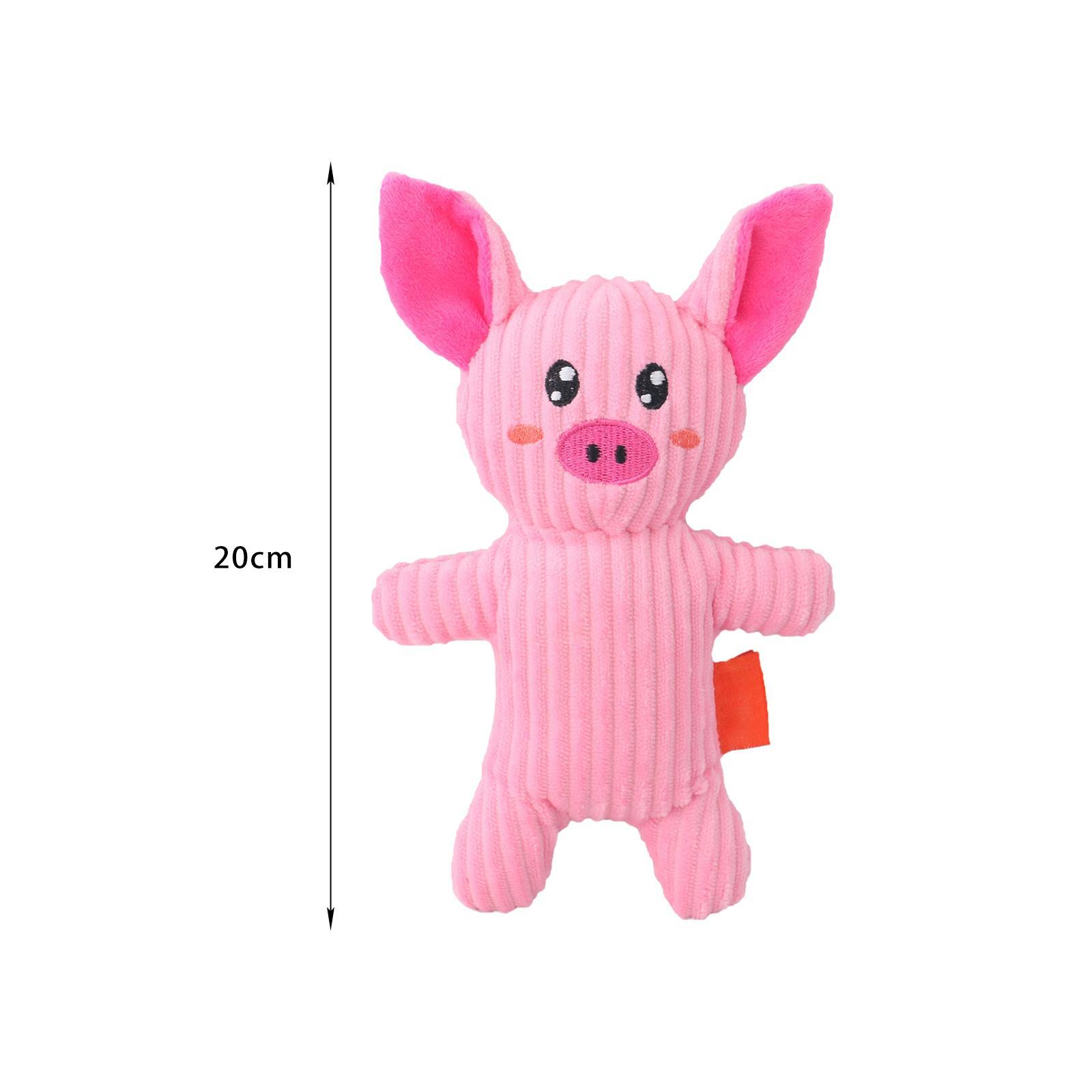 Adorable Squeak Dog Toy, Bite Resistant Puppy Chew Toy for Small Large Dogs Pet Training