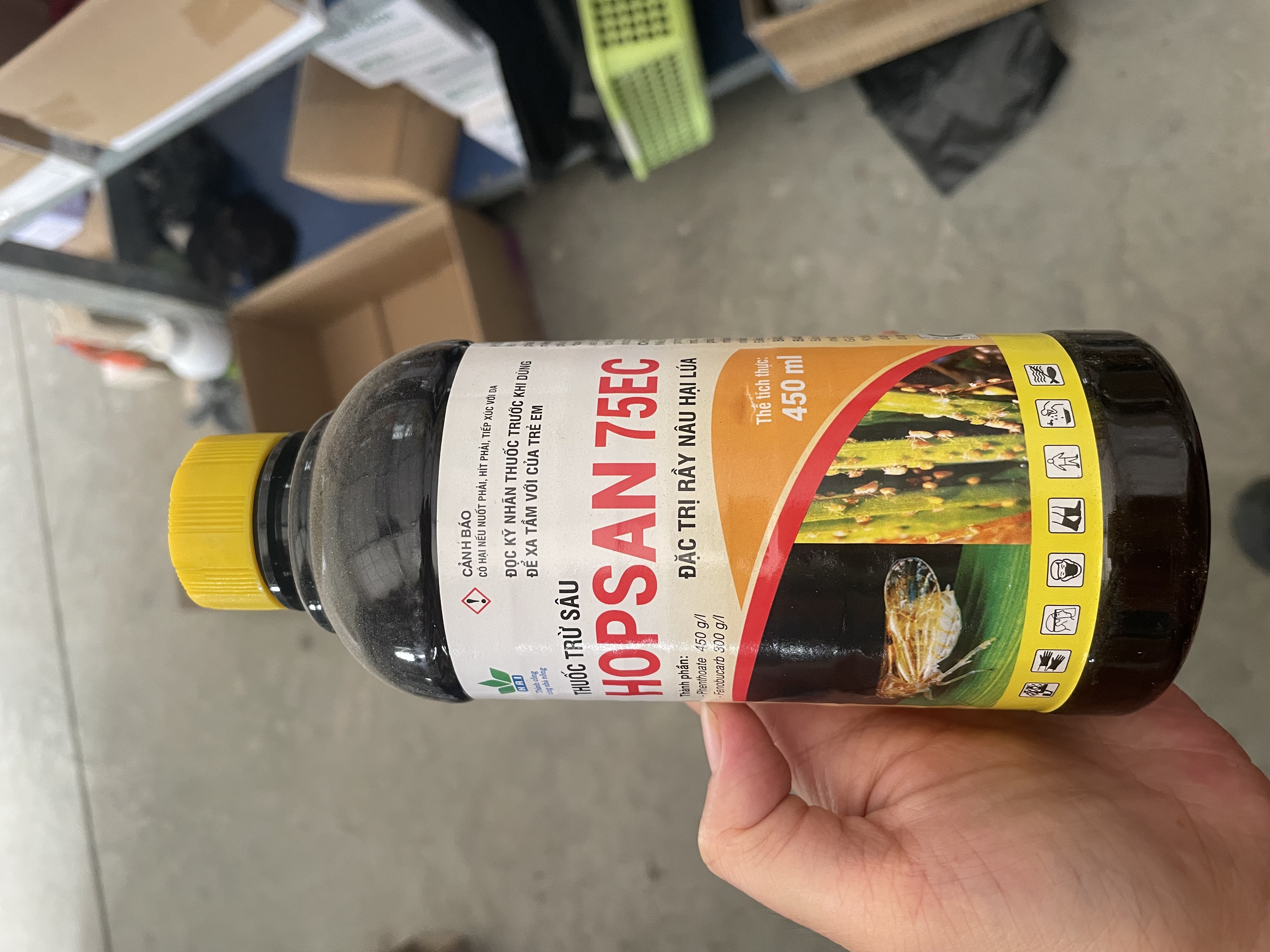 Thuốc trừ sâu Hopsan 75ec đặc trị rầy nâu