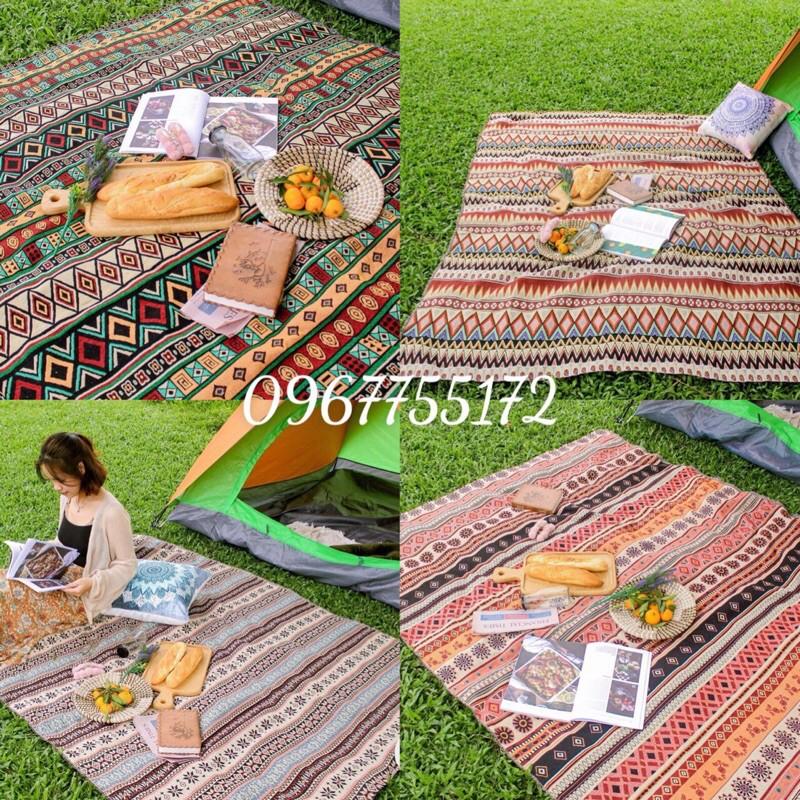 Thảm vitage vải thổ cẩm