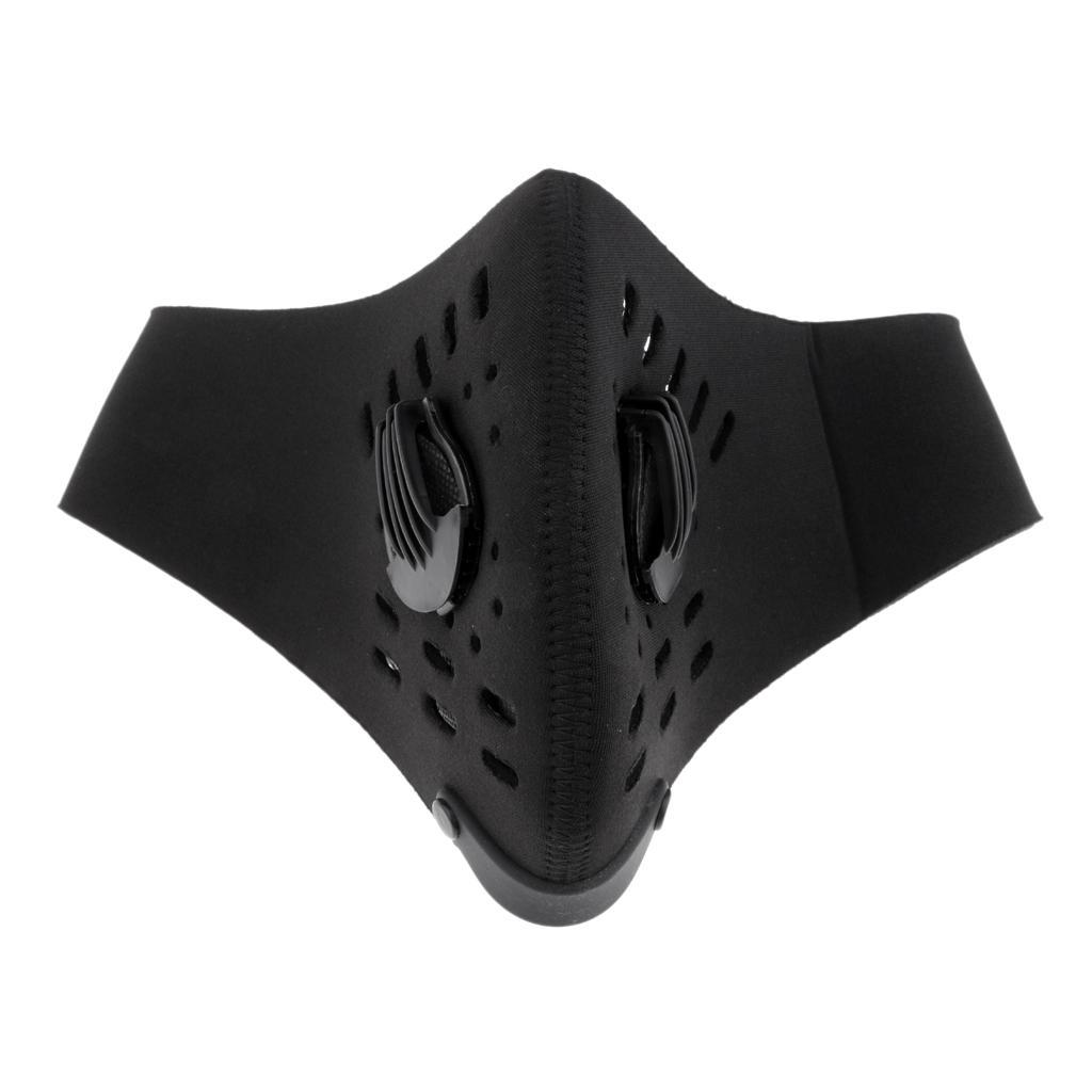 Dust Mask Activated Carbon Dust Mask for Cycling Haze Pack of 2