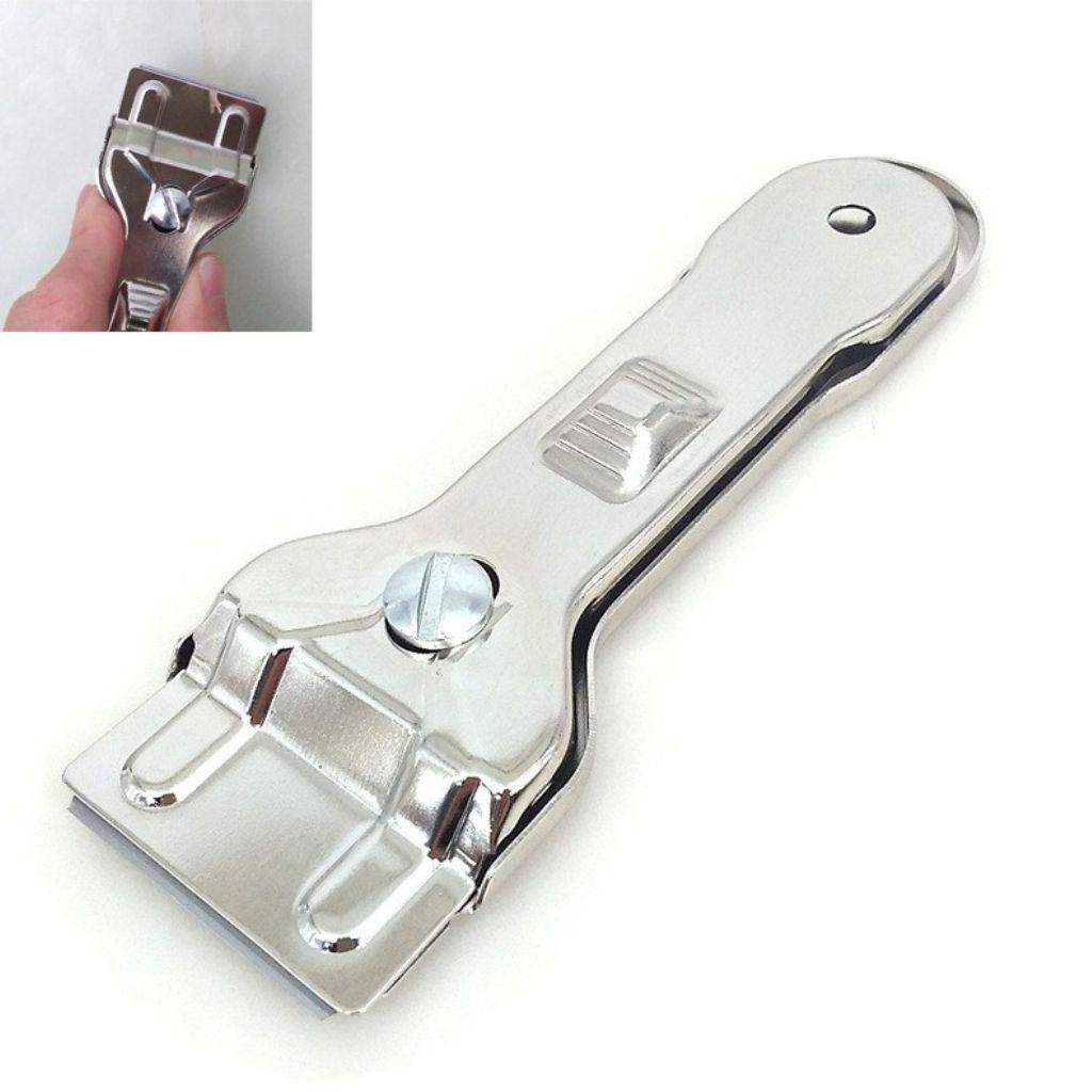 Dụng cụ vệ sinh mặt bếp từ, điện từ, bếp gas - dao cạo vệ sinh mặt bếp từ