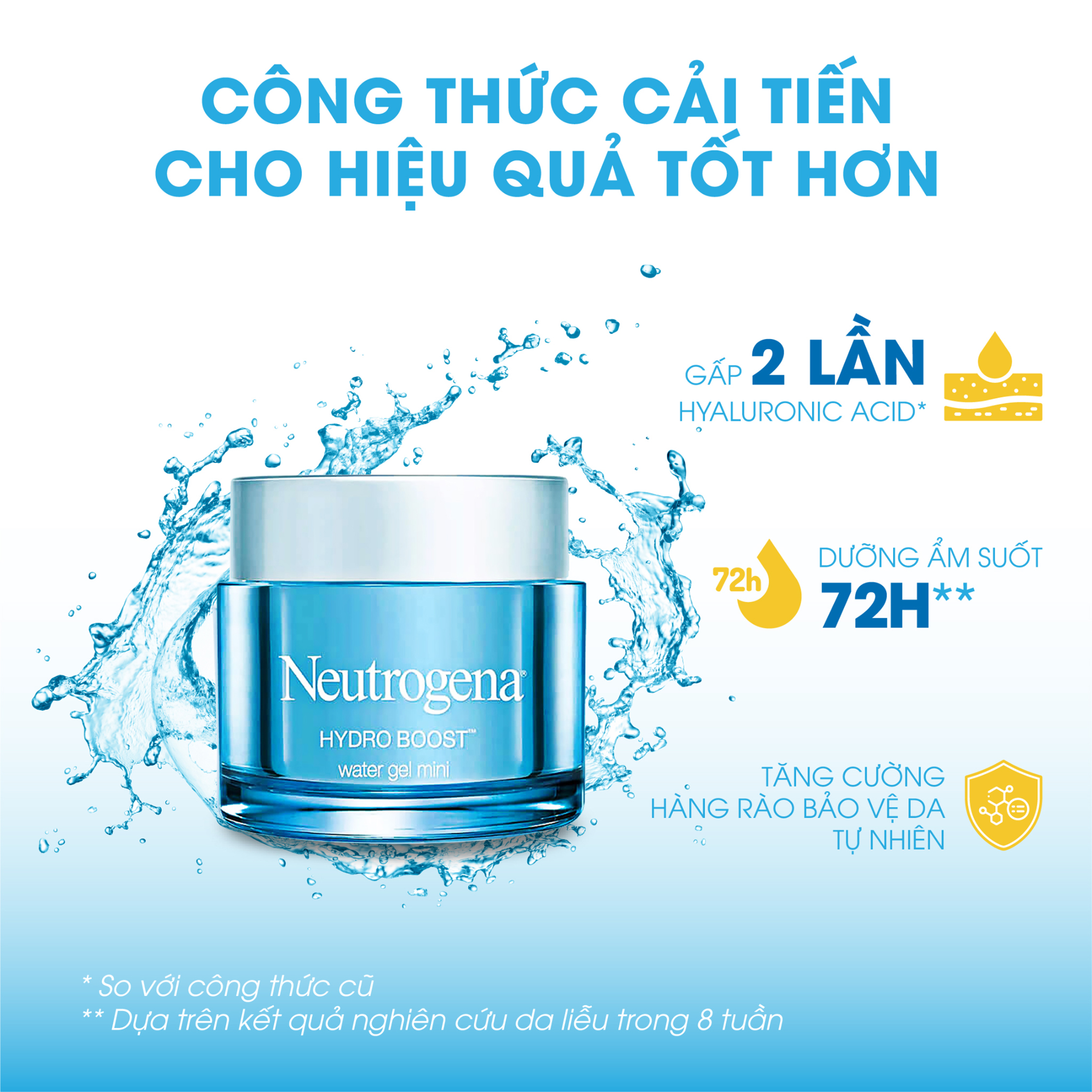 Kem Dưỡng Cấp Nước Cho Da Hỗn Hợp Neutrogena Hydro Boost Water Gel