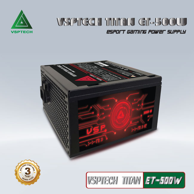 VSPTECH TiTan ET500W LED Hông RGB Sync (500W)