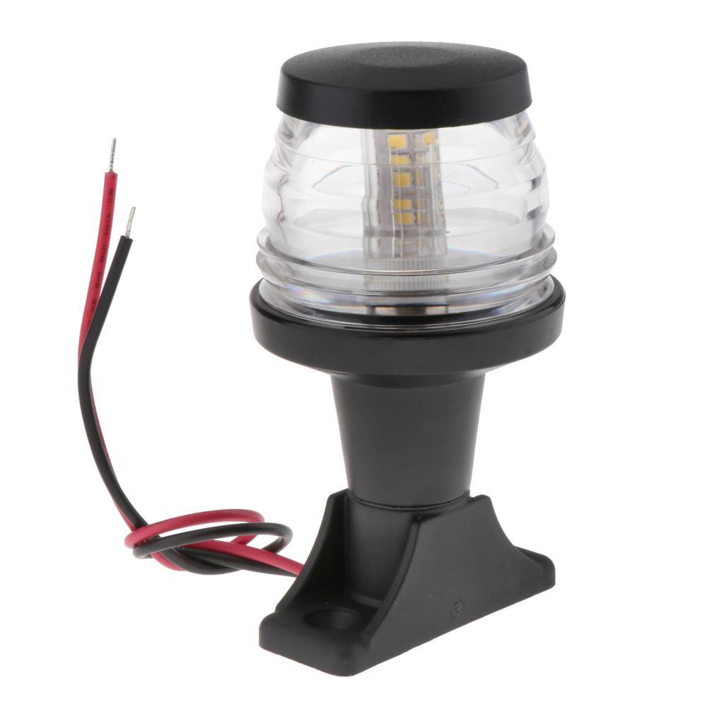 4" Fixed Led Marine Anchor Lights ° White LED DC 12-24V