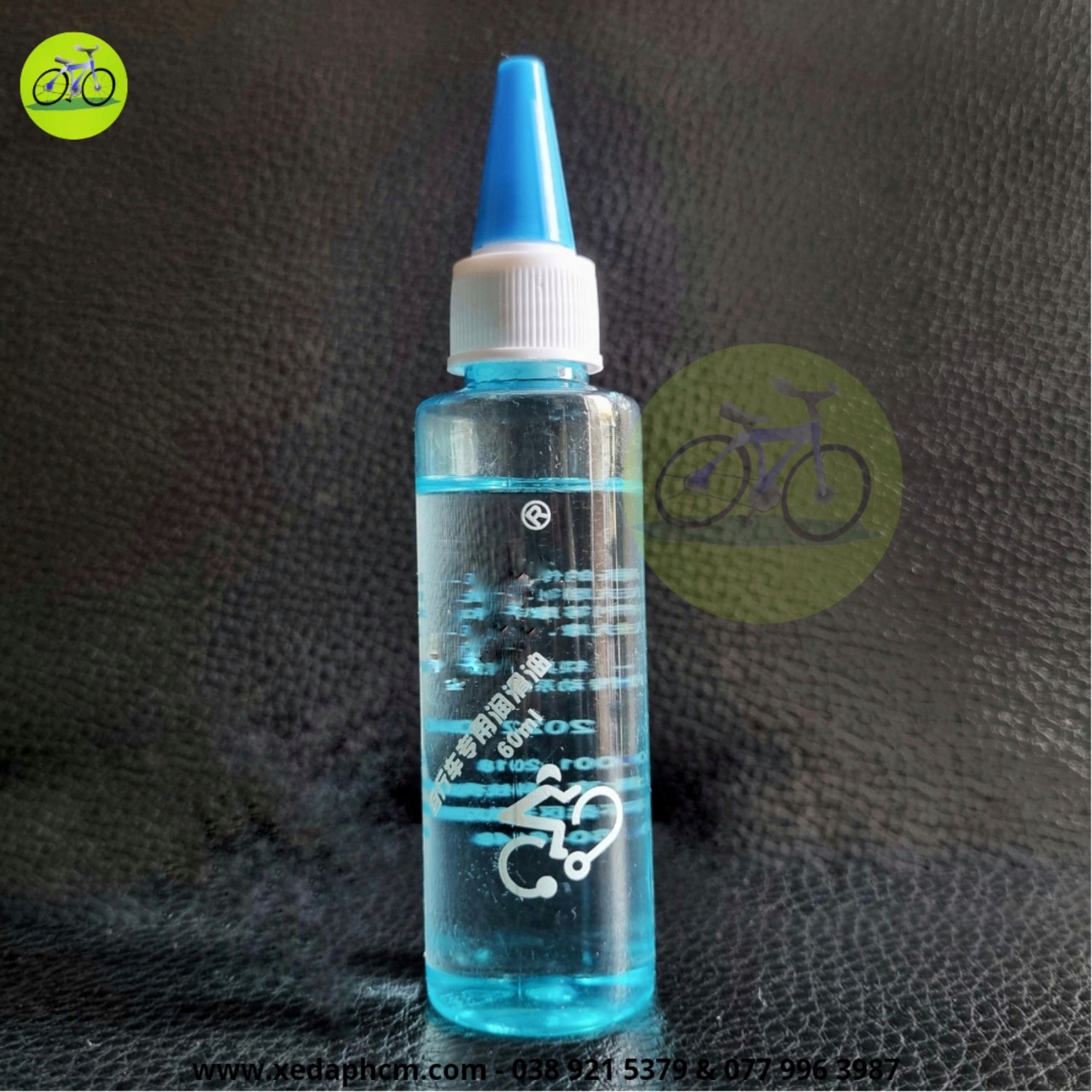 Dầu Tra Sên, Xích, Líp Xe Đạp Xanh 60 ml bôi trơn dữ ẩm