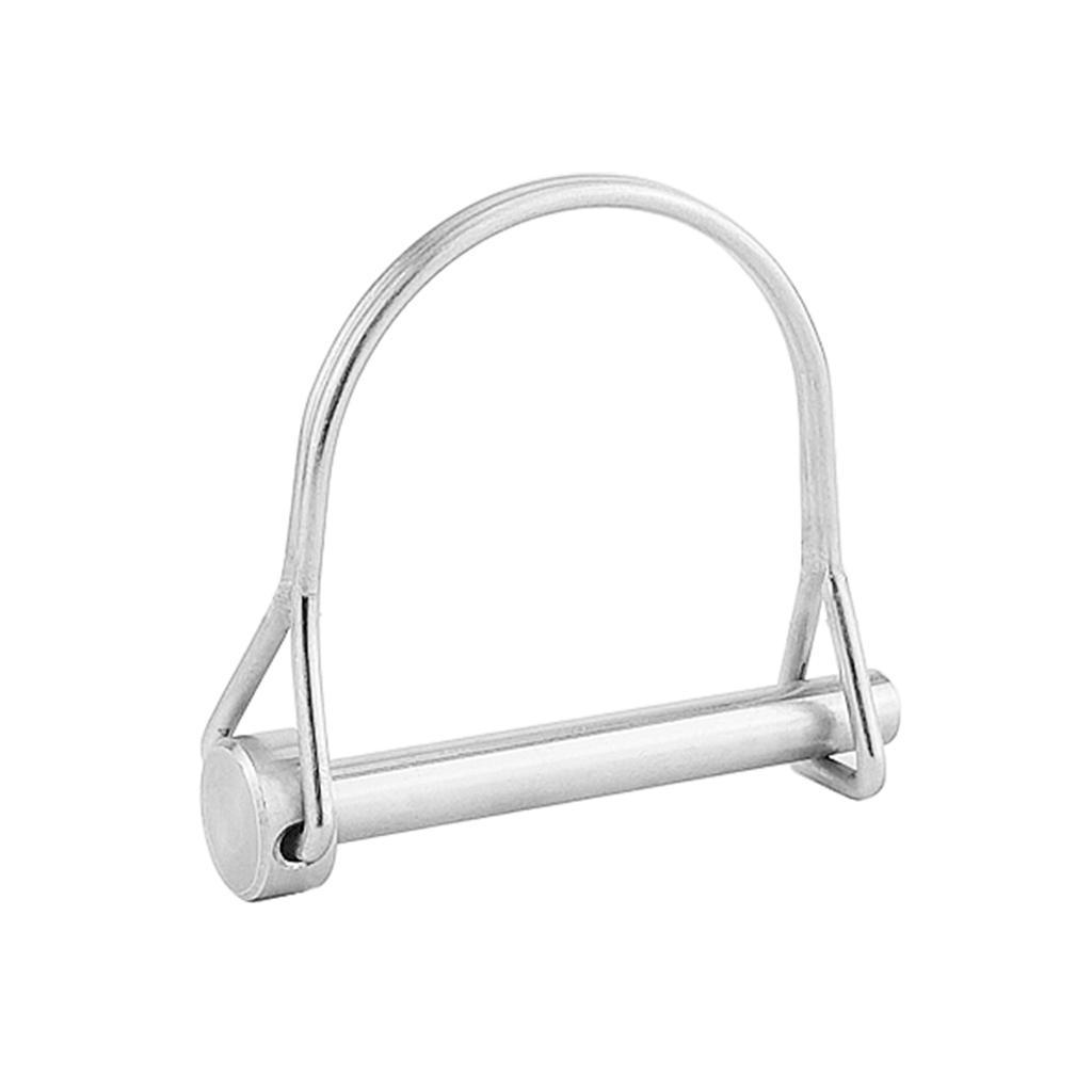 4x 316 Stainless Steel Round Arch Locking Lock Pin For Marine Trailers