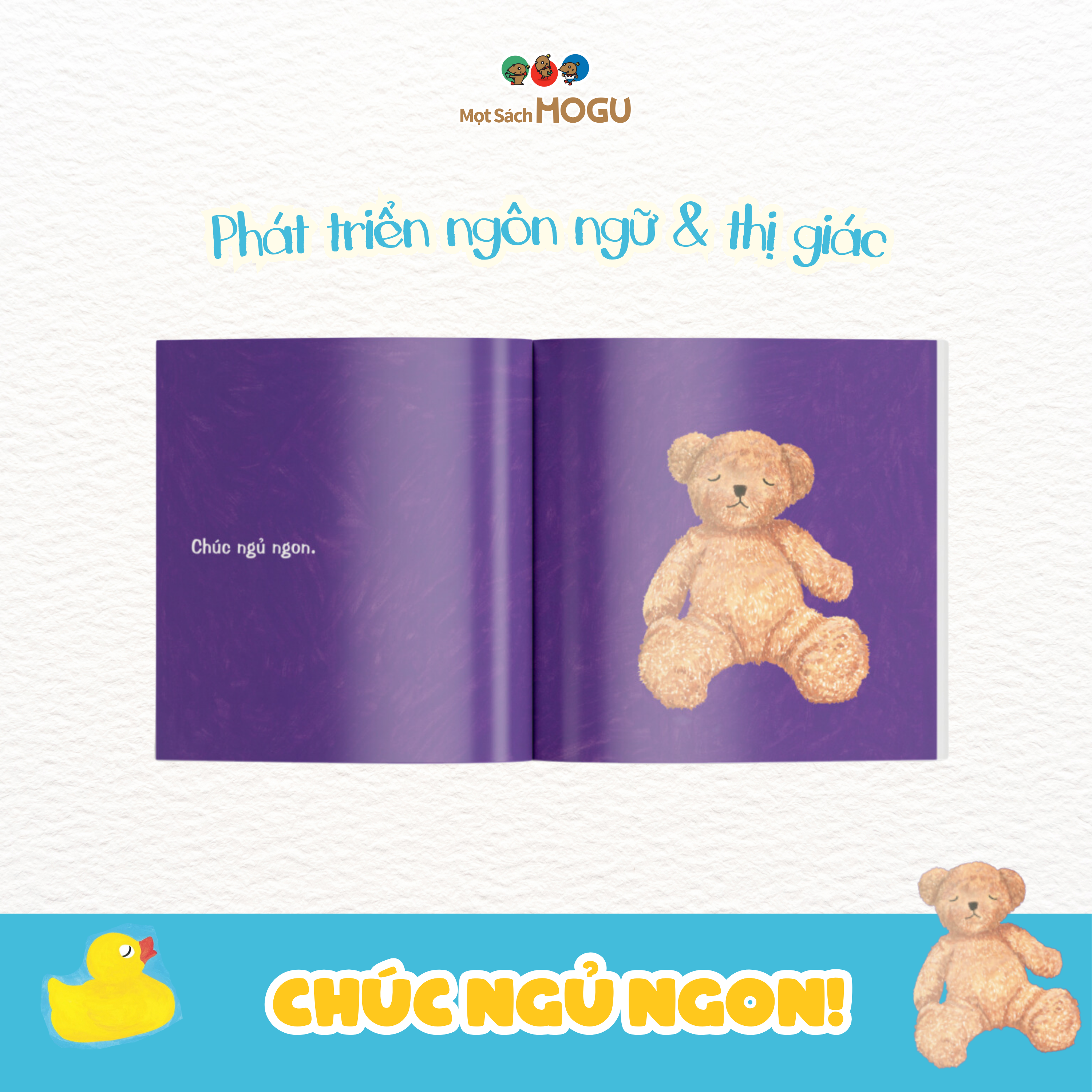 Truyện Ehon bé 1-2-3 tuổi - Chúc ngủ ngon