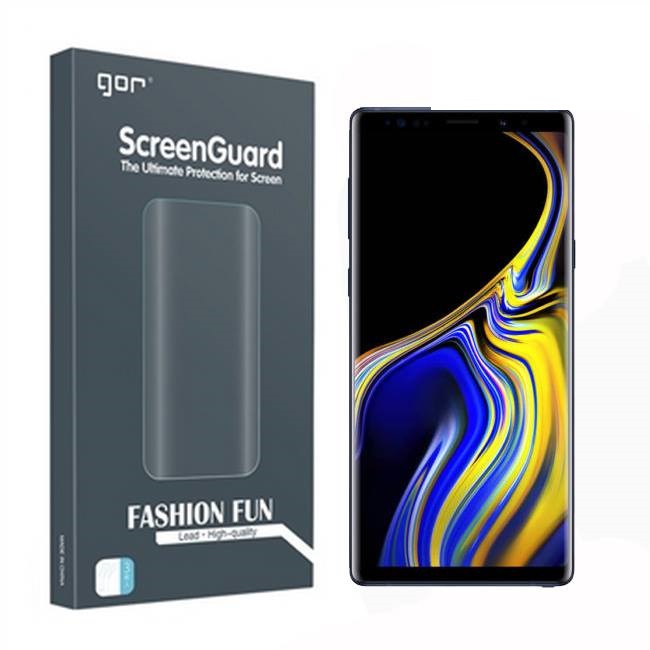 Bộ 4 miếng Dán Dẻo Gor Cho Galaxy Note 9 (dán Full màn hình) - Hàng nhập khẩu