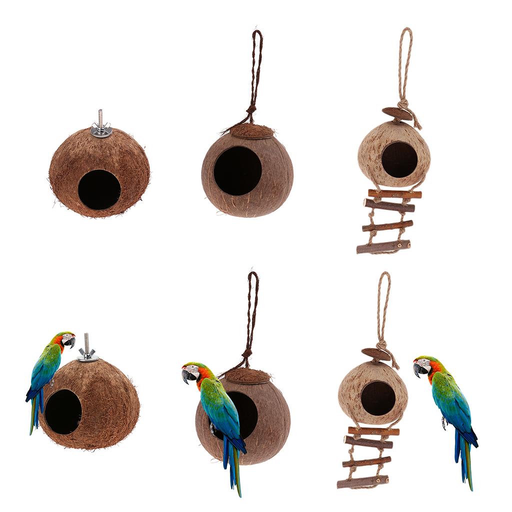 Bird Parrot Parakeet Budgie Cockatiel Nest Hammock Swing Toy