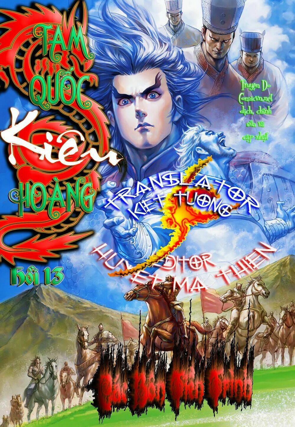 thiên tử truyền kỳ 7 - tam quốc kiêu hoàng chapter 13 2