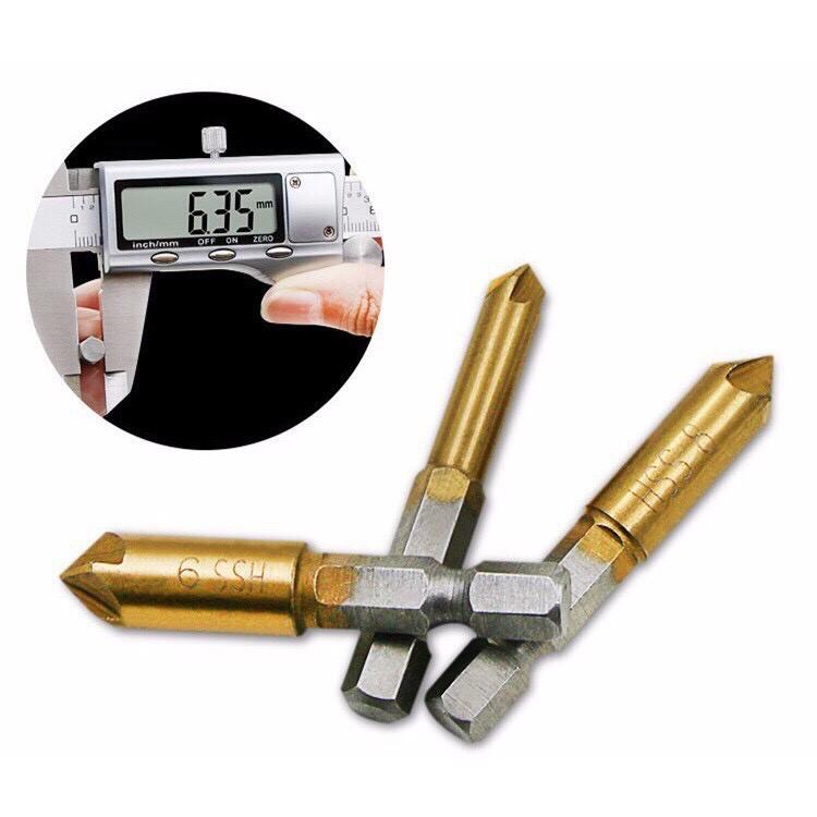 Bộ 6 mũi doa lỗ khoan 6-19mm