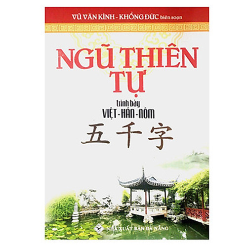 Combo 3 cuốn Hán - Việt - Nôm: Nhị Thiên Tự + Tam Thiên Tự + Ngũ Thiên Tự 