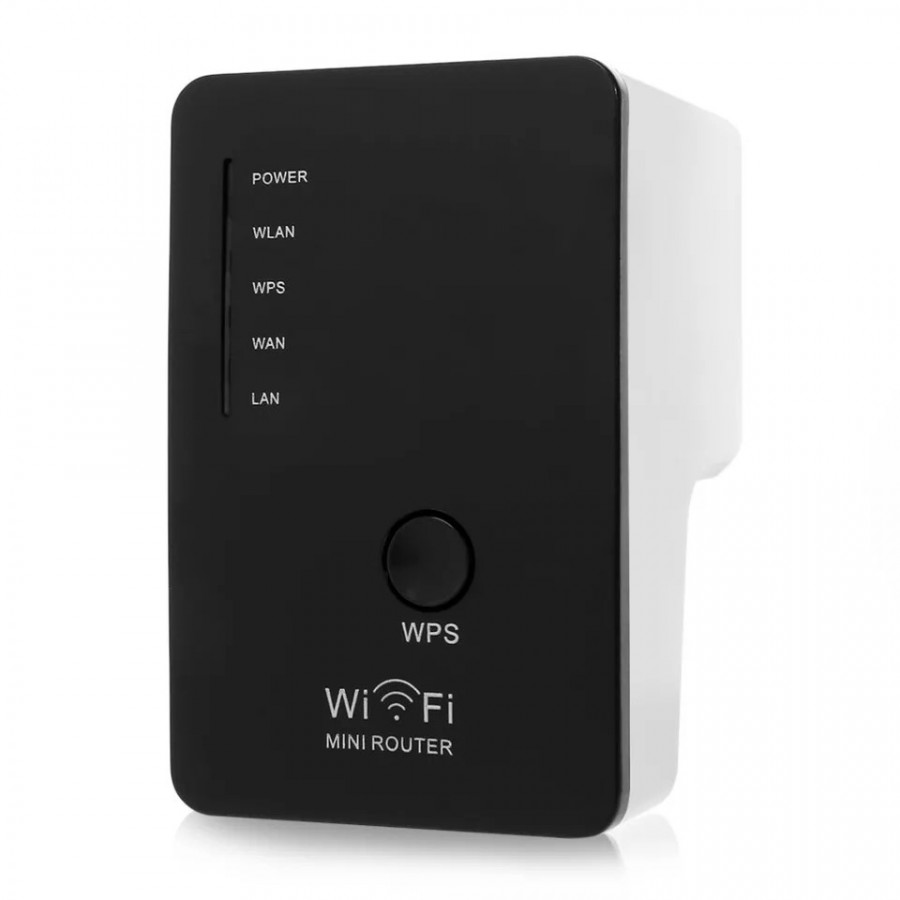Wifi Repeater Mini Kiêm Router Phát WIfi Tốc Độ 300Mbps (Kích Sóng Hoặc Phát Từ Dây Mạng) ( Hàng nhập khẩu)