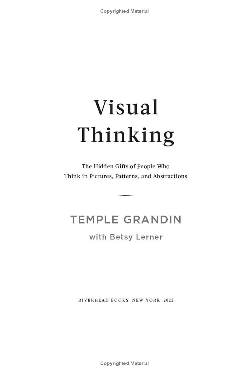 Visual Thinking: The Hidden Gifts Of People Who Think In Pictures, Patterns, And Abstractions