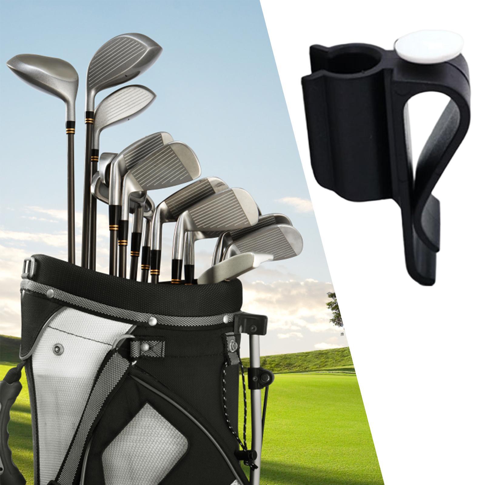 Ball Marker Protector Organizer Golfer Golf Bag Clip On Putter Clamp Holder