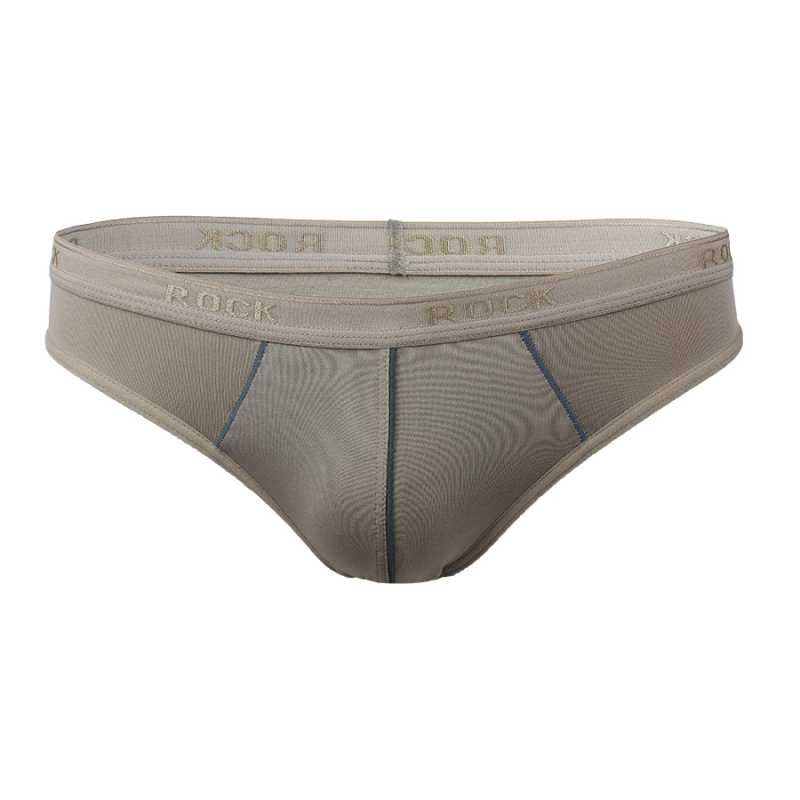 Quần lót nam cao cấp chất liệu thun lạnh (microfiber) thoáng mát và co giãn tốt, tạo cảm giác thoải mái ROCK 079546