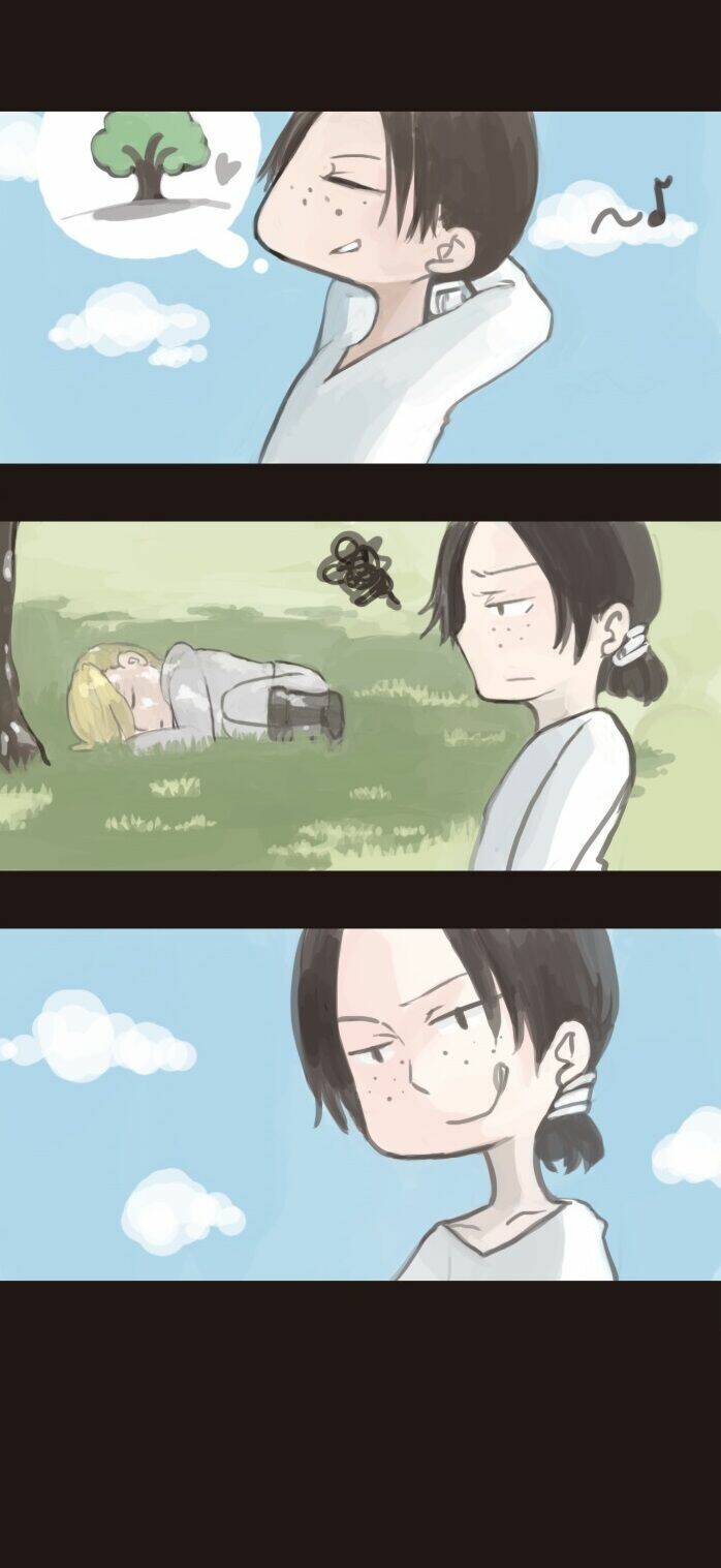 đại chiến titan - doujinshi về các cô gái chapter 1 2