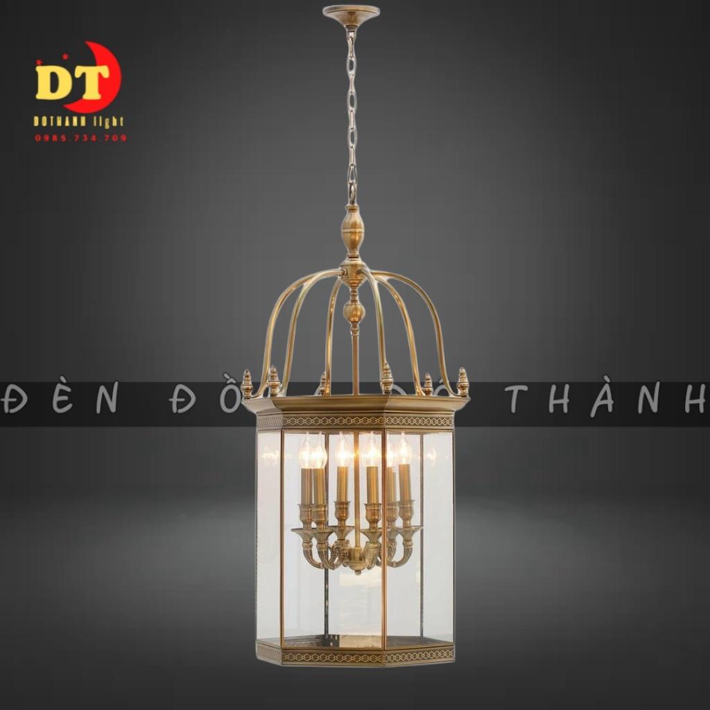 Đèn thả đồng cao cấp phong cách bắc âu hiện đại cho nhà hàng quán bar HTLQ DTD