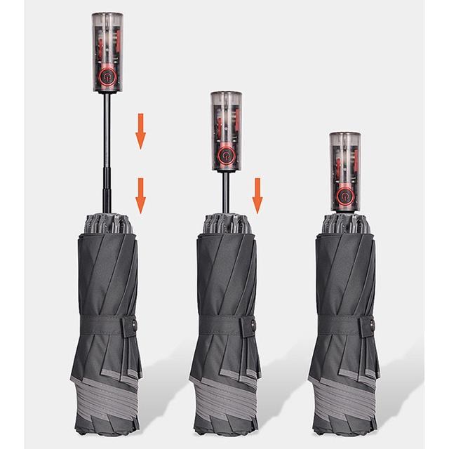 Ô Dù Mechanical 2 Chiều Thông Minh Raku Umbrella