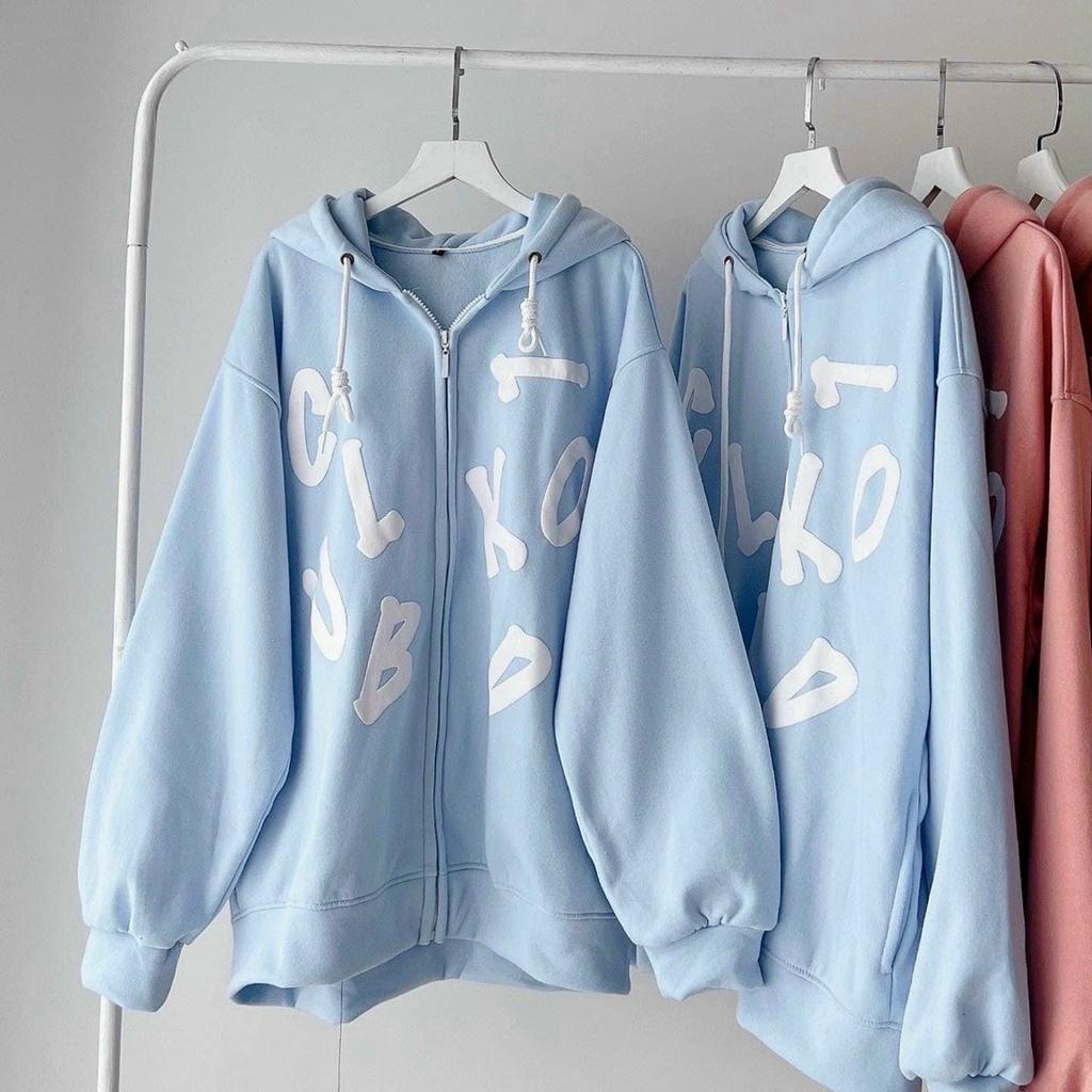 Áo Khoác Nỉ Form Rộng CLUB Unisex Nam Nữ