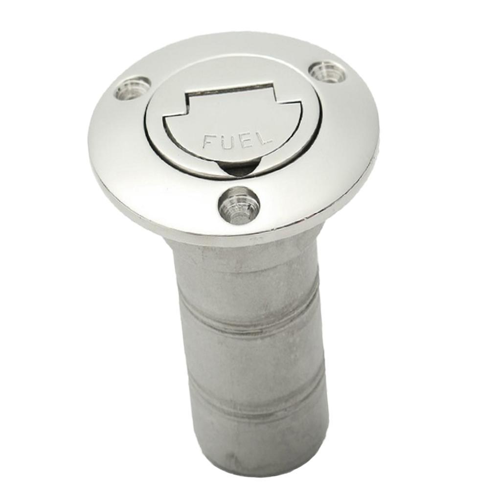 Hose Deck Fill Filler Keyless Cap for FUEL50mm Boat Filler Stainless Steel