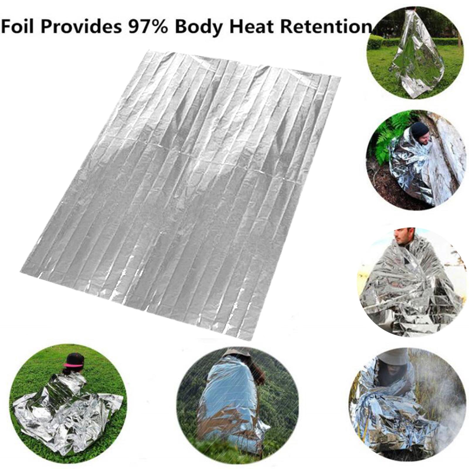 Waterproof Emergency Blankets Keep Warm First Aid Gear