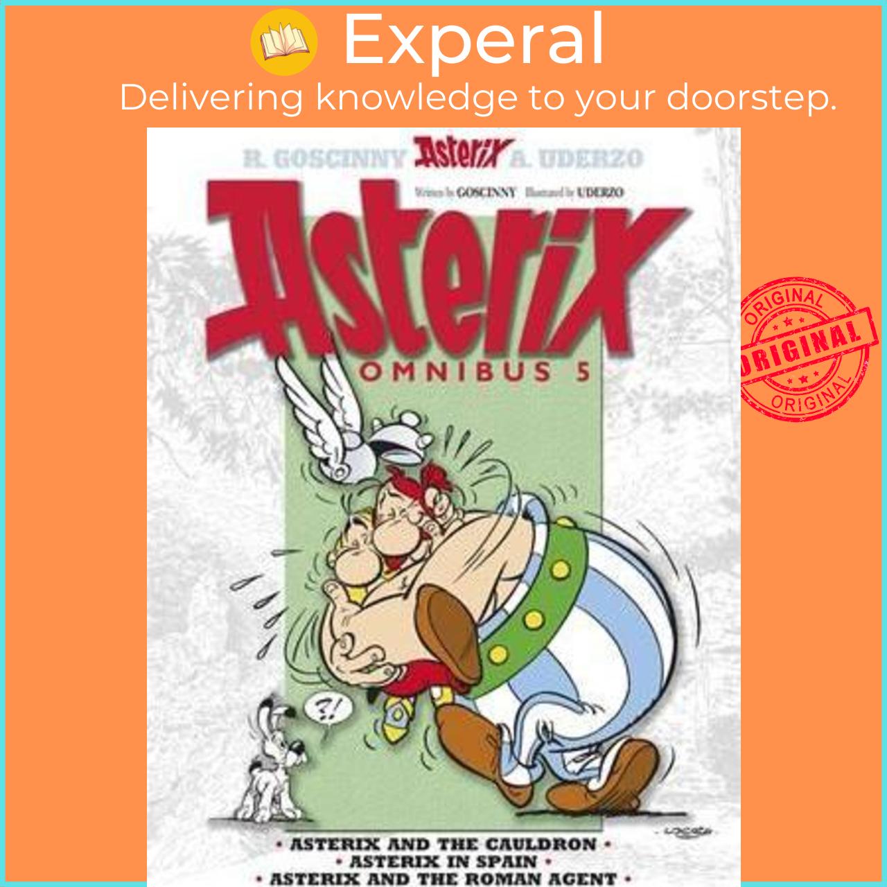 Sách - Asterix Omnibus 5 : Asterix and The Cauldron, Asterix in Spain, Asterix by Rene Goscinny