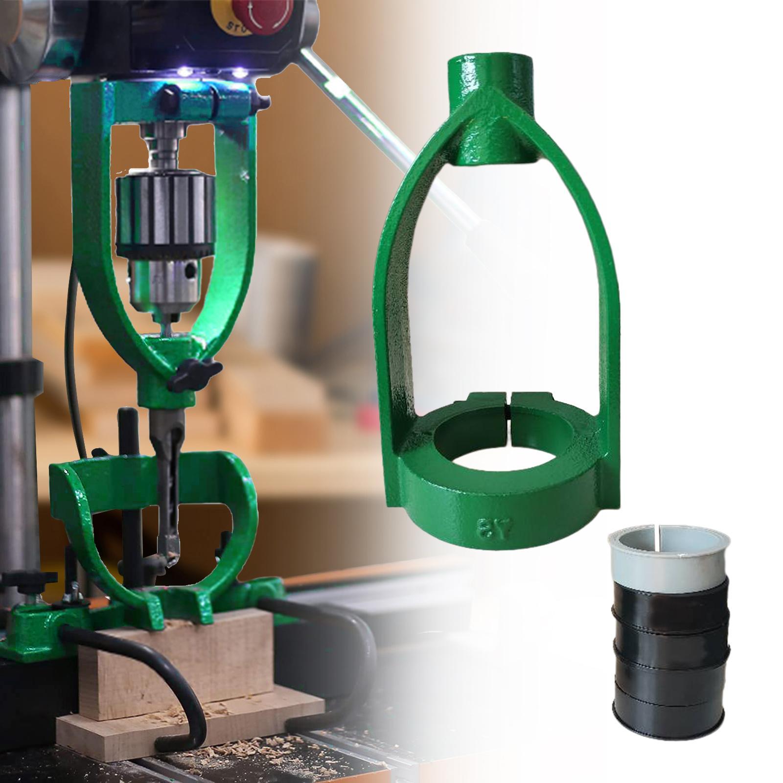 Square Hole Drill Fixed Bracket for Drill Machine Woodworking Bench Mortiser