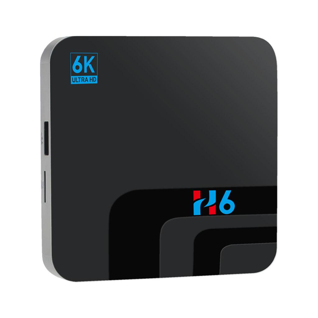H6 Smart Quad Core 6K WIFI HDMI 2.0 4+32G Android 8.1 Media Player