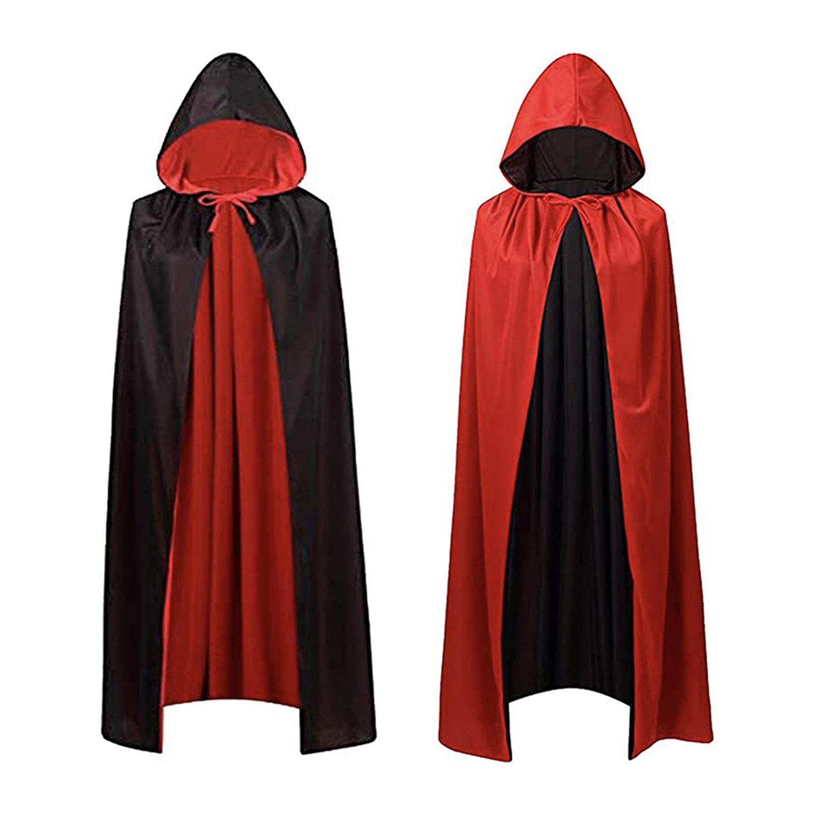 Halloween Hooded Cloak Halloween Cosplay Costume for Fancy Dress Cosplay Men