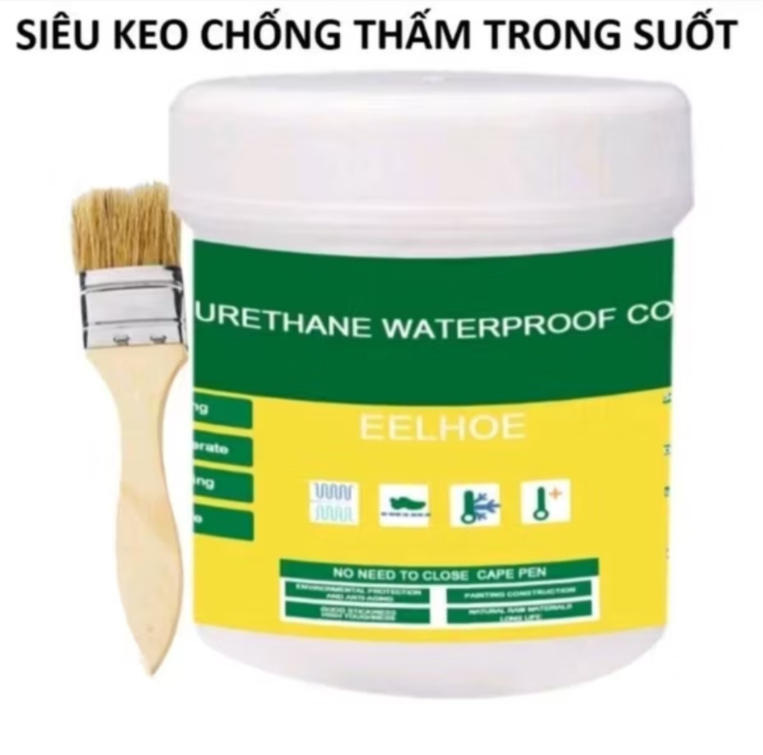 LỌ KEO QUÉT SIÊU CHỐNG THẤM NƯỚC TRONG SUỐT NHẬT BẢN CHO MỌI CÔNG TRÌNH