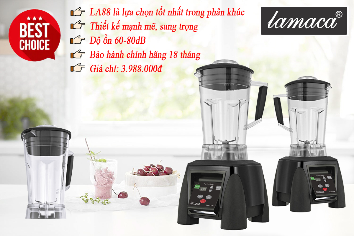 Máy xay sinh tố Lamaca LA-88 - Hàng chính hãng