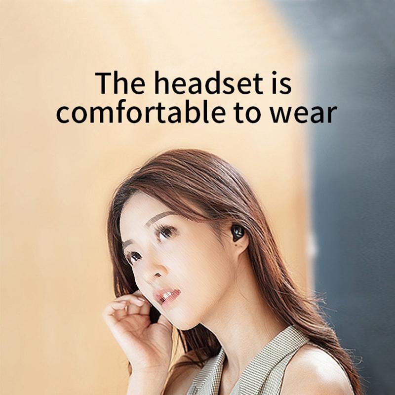 TWS Bluetooth Chủ Động Loại Bỏ Tiếng Ồn Thể Thao Tai Nghe HiFi Stereo Tai Nghe Nhét Tai Không Dây Tai Nghe Có Micro