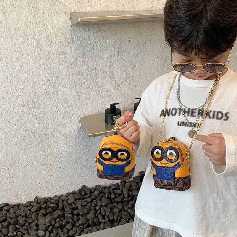 Túi đeo chéo mini hình minion ngộ nghĩnh