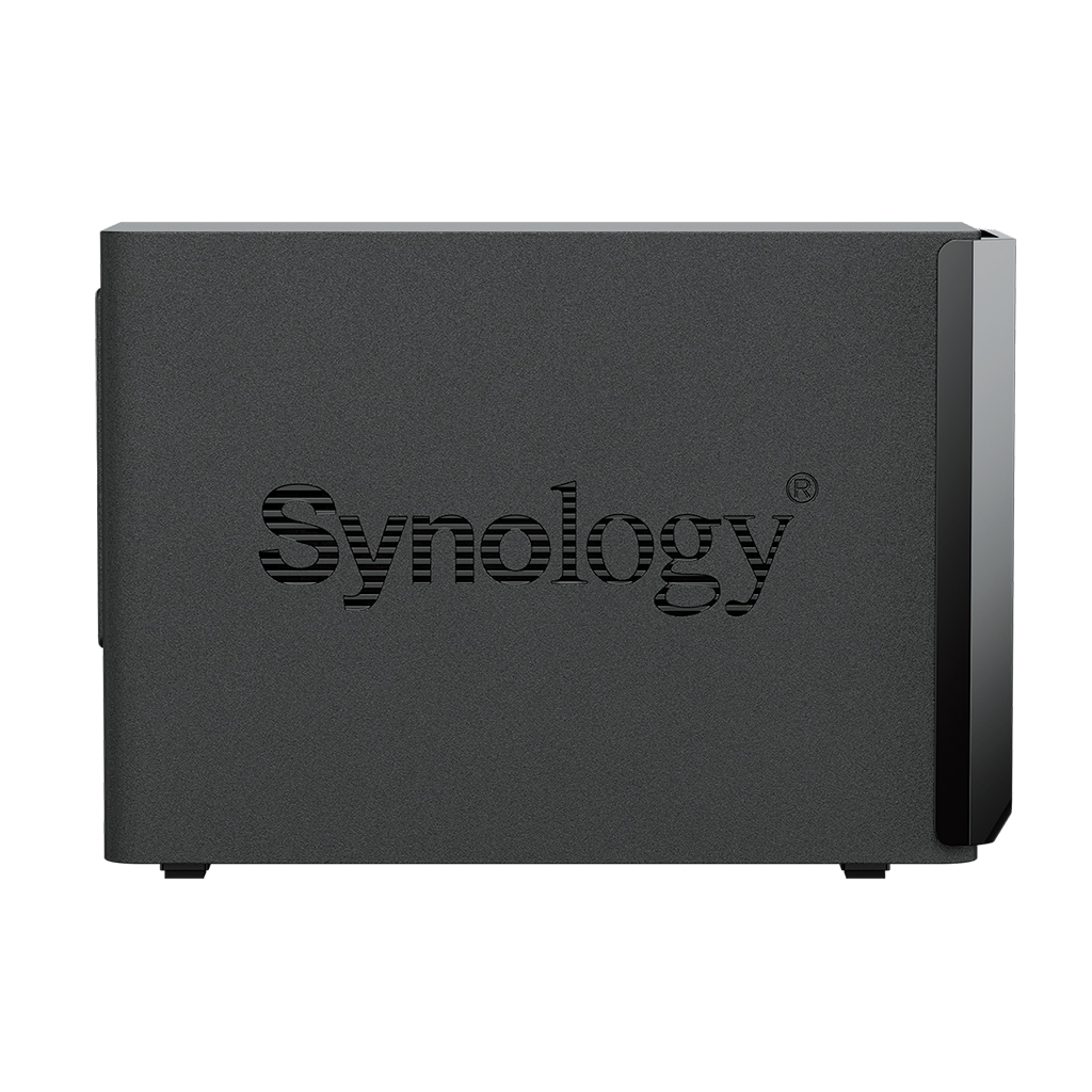 Bộ lưu trữ mạng NAS Synology DS224+ CPU Intel Celeron J4125 4-core 2.0GHz, RAM 2GB, LAN 2x 1GbE, 2 khay ổ cứng - Hàng chính hãng