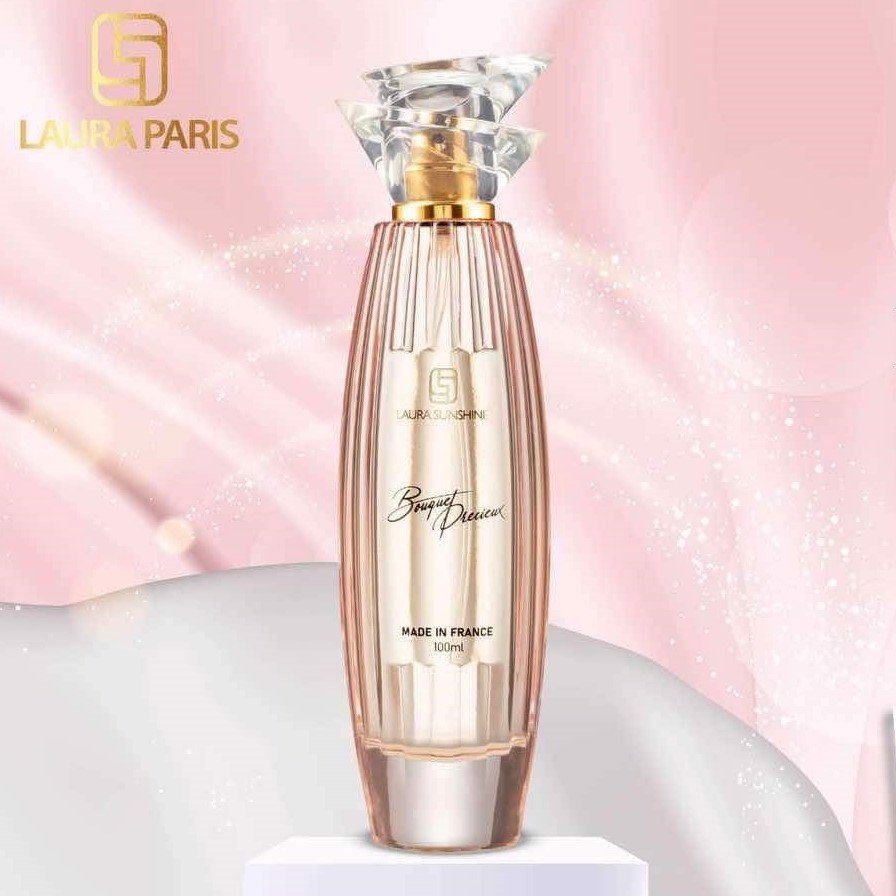 Nước Hoa Nữ Laura Sunshine - Nhật Kim Anh - No1 - 100ml - Bouqet Precieux Laura Paris