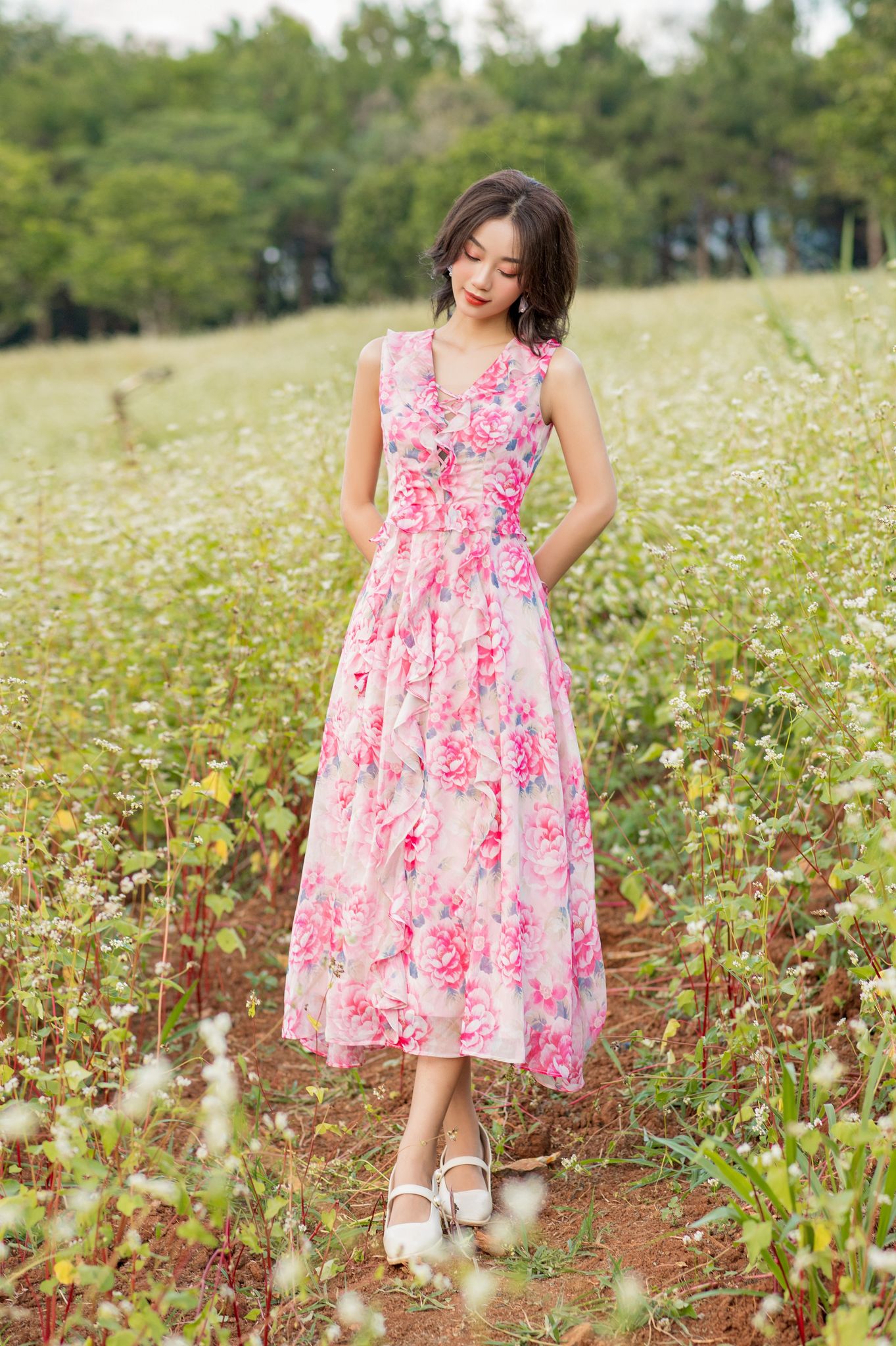 OLV - Đầm Brigita Rose Dress