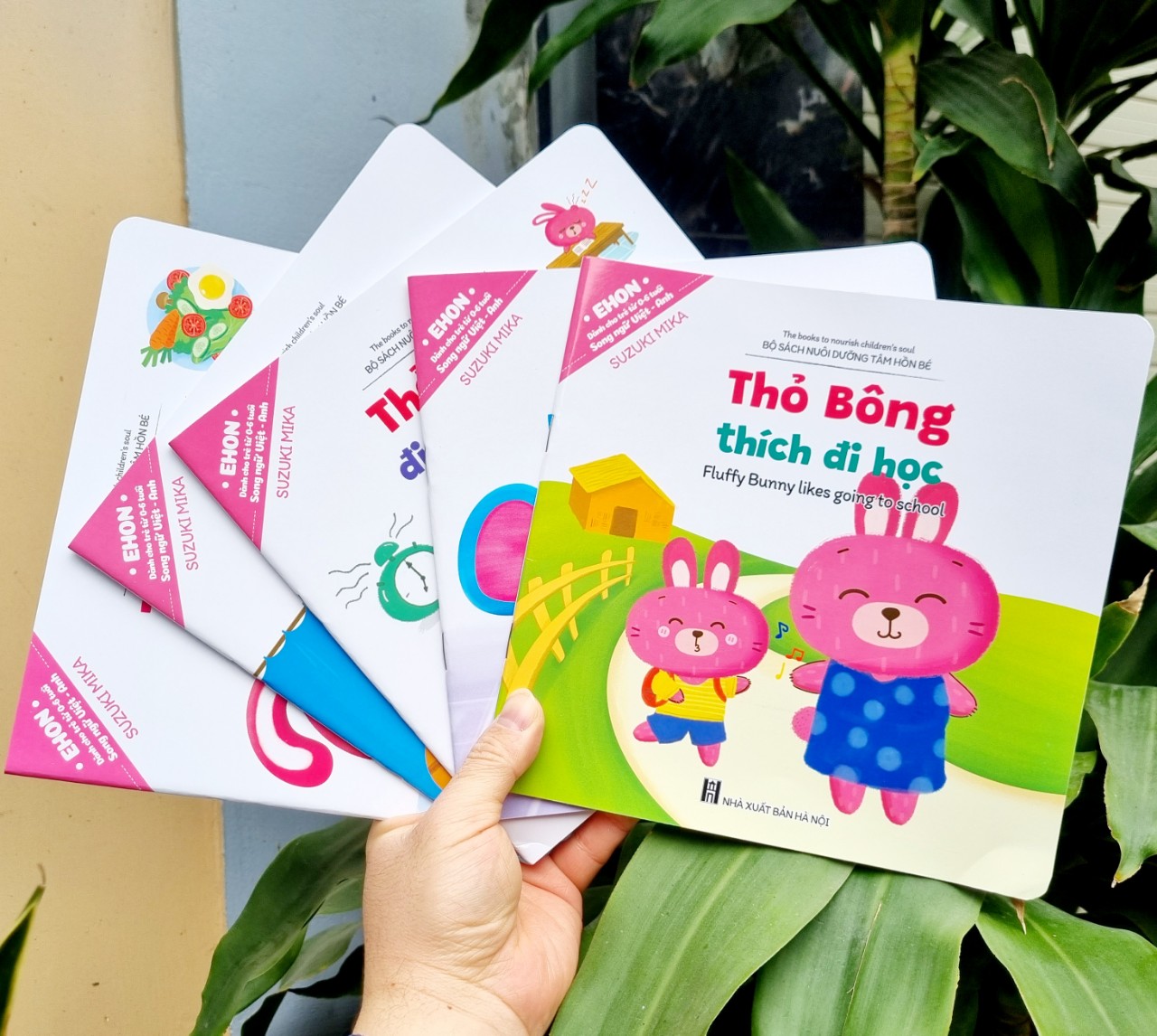Full Combo Ehon Kỹ Năng Sống Thỏ Bông - Âm Thanh - Nhận Biết