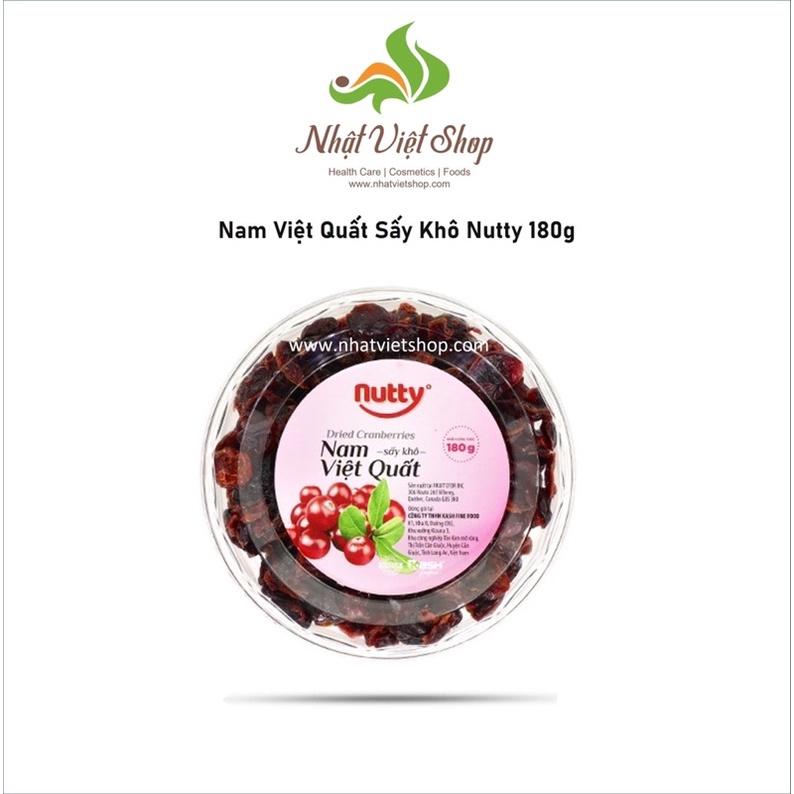 Nam Việt Quất Sấy Khô Nutty 180g