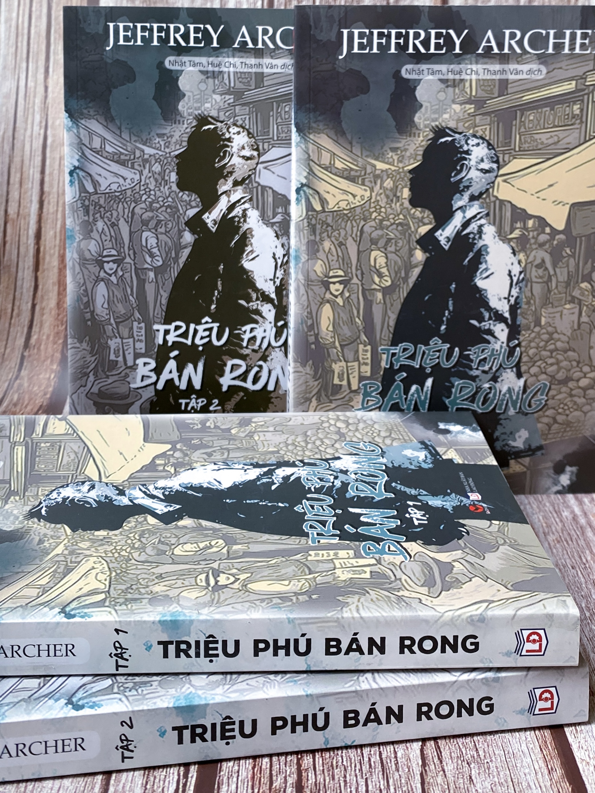 Sách - Triệu Phú Bán Rong (2 Tập)  - Jeffrey Archer