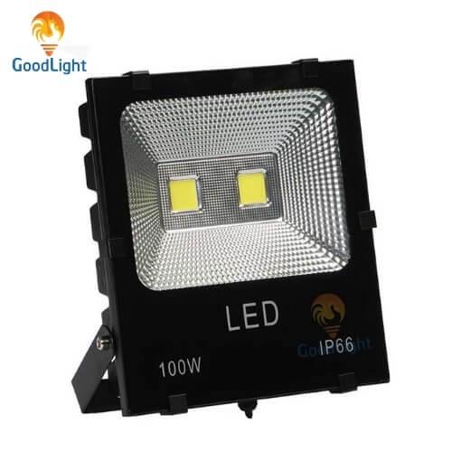 Đèn pha led 5054 P01 100W goodlight sáng trắng, chất lượng, chiếu sáng ngoài trời, chiếu sáng bảng hiệu